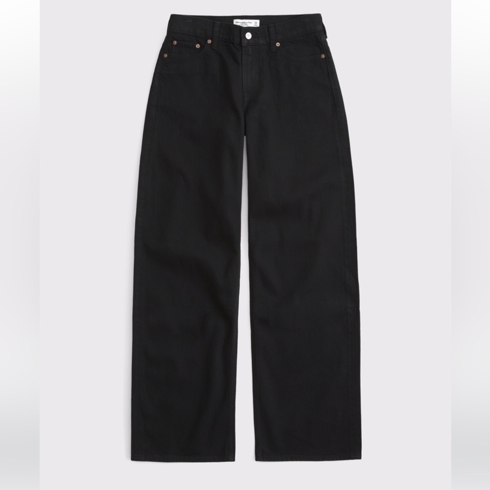 Abercrombie ultra loose low rise jeans